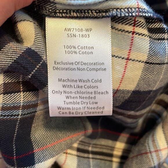 ATM Anthony Thomas Melillo Plaid Shirt Dress L - Picture 8 of 9